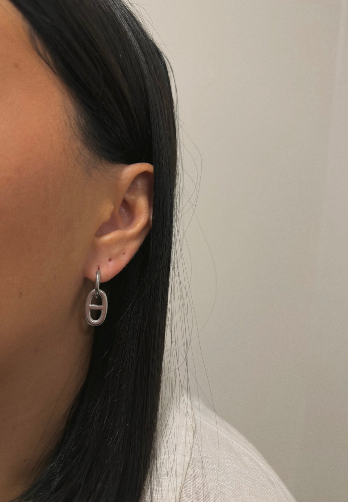 Boucles d'oreilles marine